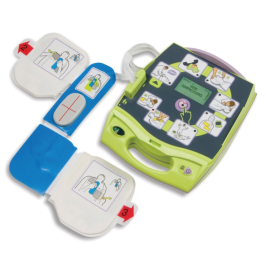 Défibrillateur et matériel de réanimation pour urgence médicale en établissement ou domicile