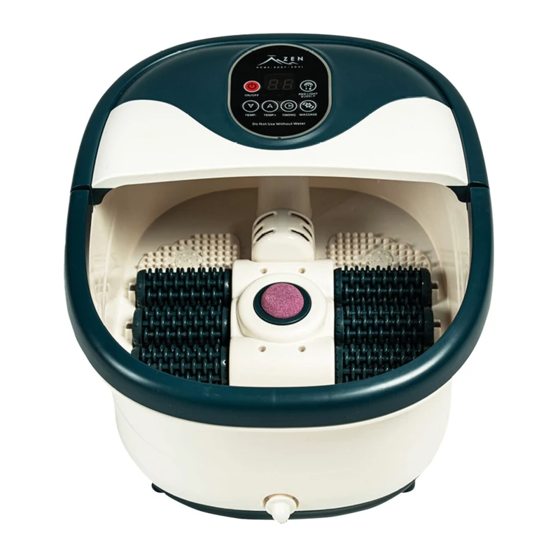 Bain de pied massage avec réflexologie et balnéothérapie