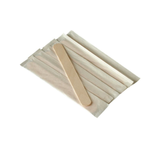 Abaisse langue en bois emballé individuellement