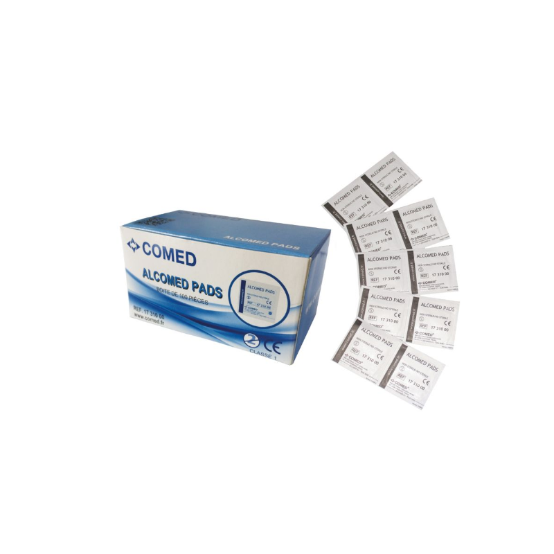 Tampons imprégnés Alcomed Tampons imprégnés Alcomed