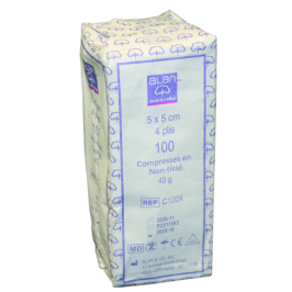 Compresses en non-tissé
