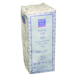 Compresses en non-tissé