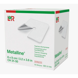 Compresse trachéotomie stérile METALLINE®