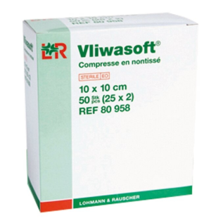 Compresse en non-tissé stérile VLIWASOFT