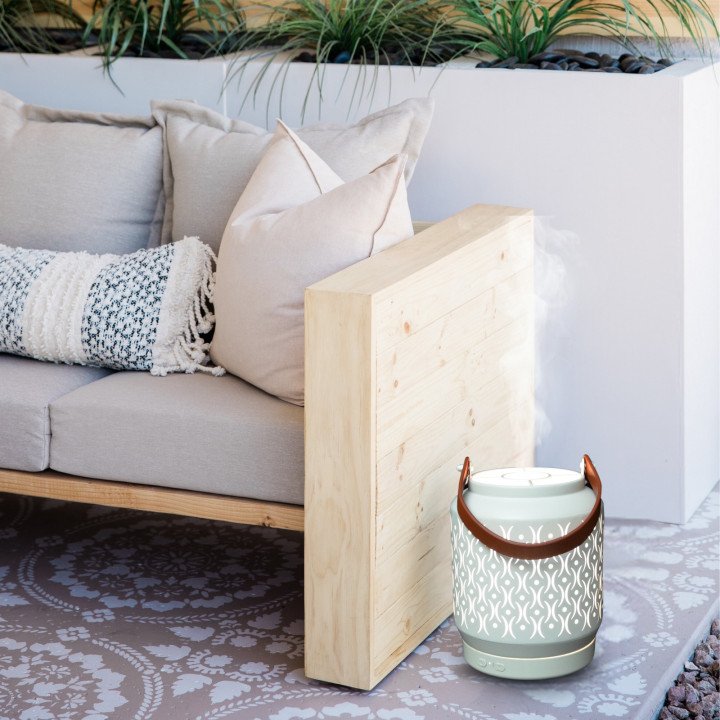 Un diffuseur lanterne nomade madrid