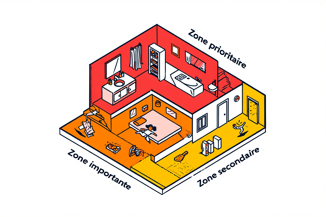 Zones d'adaptation prioritaires du logement