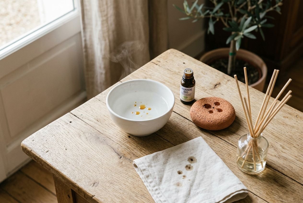 Comment diffuser des huiles essentielles sans diffuseur facilement