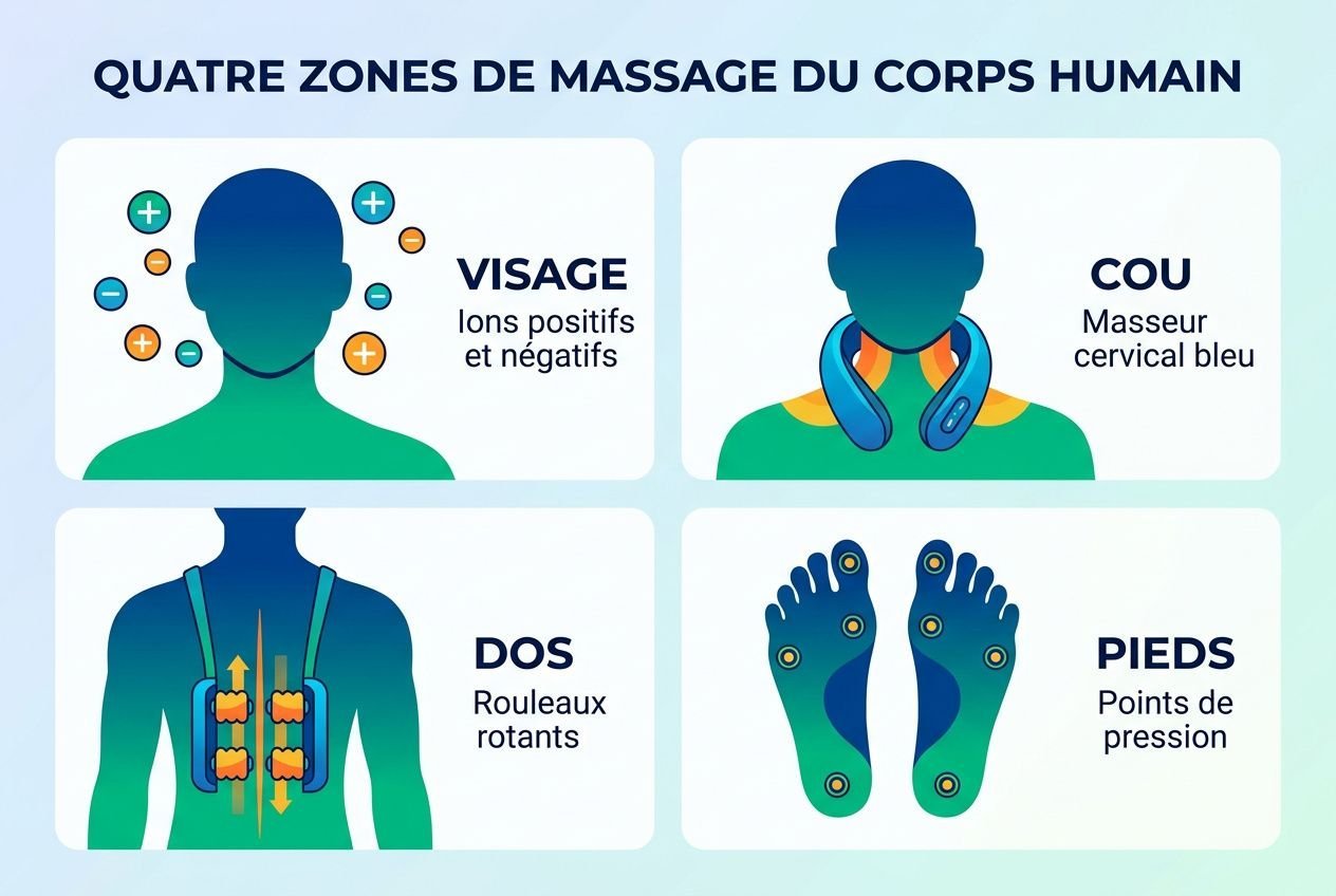 Appareil de massage pour tout le corps : guide des meilleurs appareils